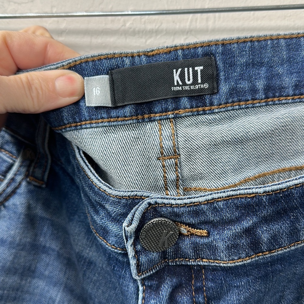 Kut from the Kloth Blue Boyfriend Jeans - Picture 5 of 15